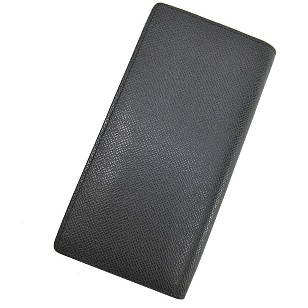 Louis Vuitton Bi long Ardoise fold Brazza Portefeuille Taiga wallet Black